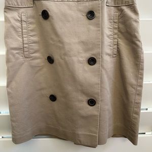 Loft Front button Skirt. Size 0